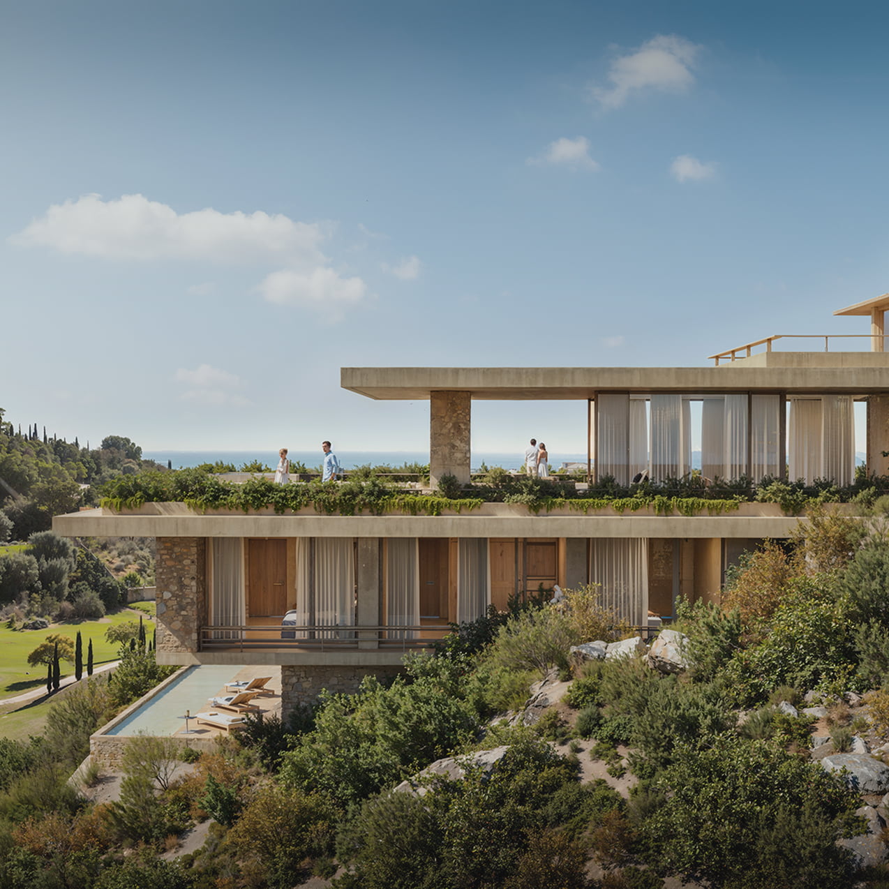 Villa Levante — exterior view