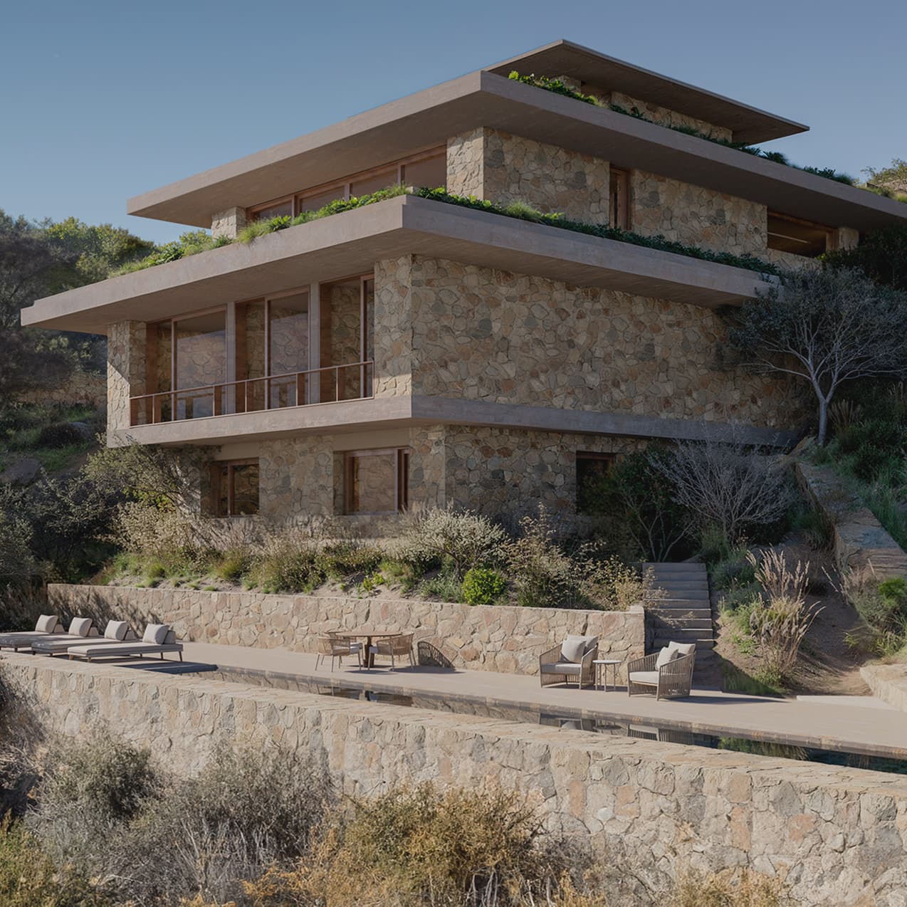 Villa Siroco — exterior view