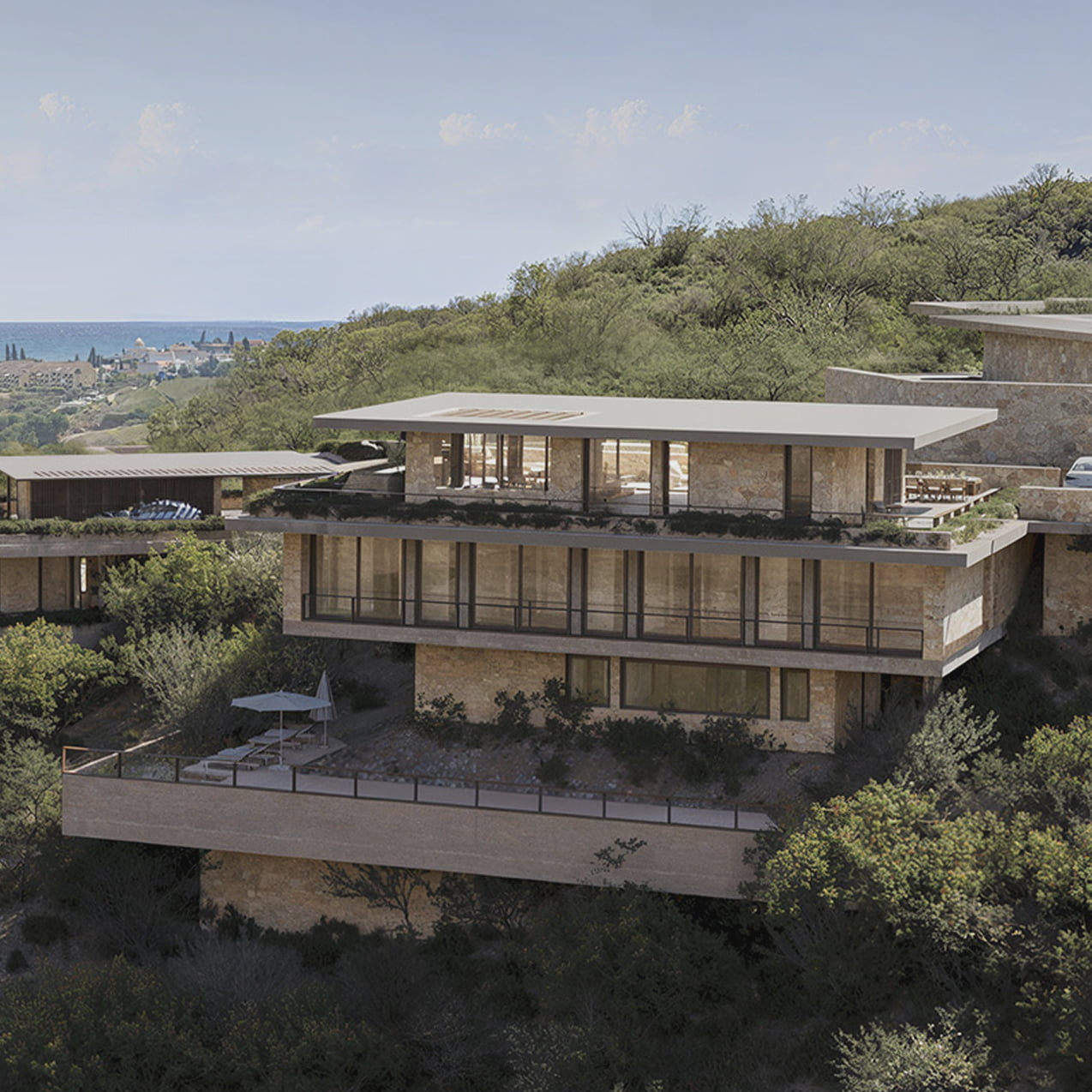 Villa Tramontana — exterior view